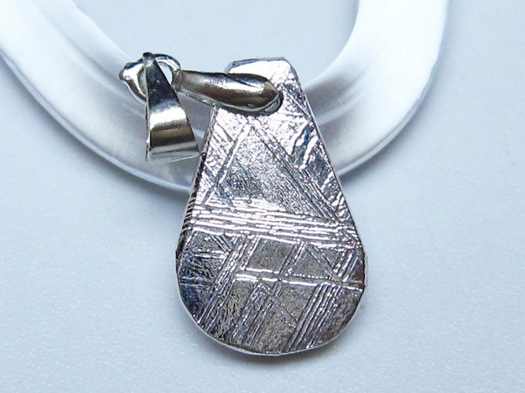 シルバーギベオン（メテオライト）ペンダント [t452-3751] 2枚目