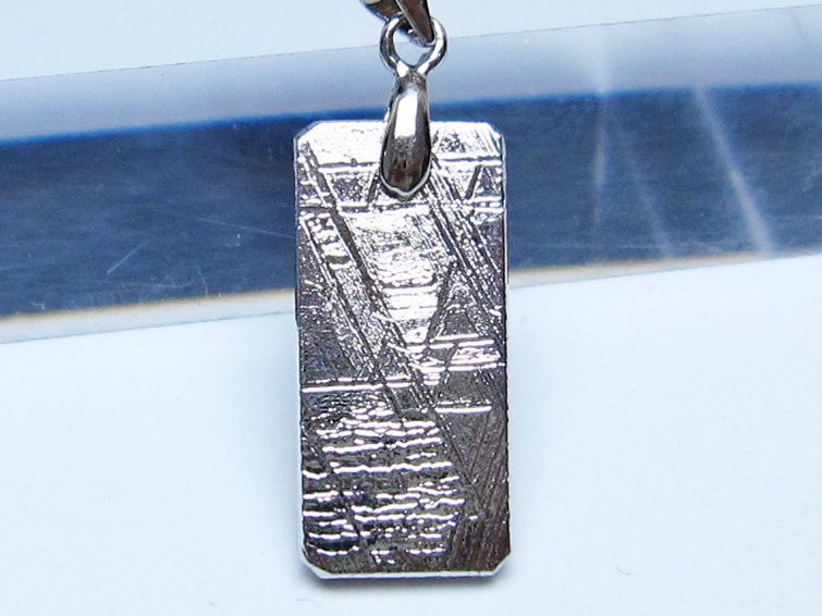 シルバーギベオン（メテオライト）ペンダント [t452-3767] 1枚目