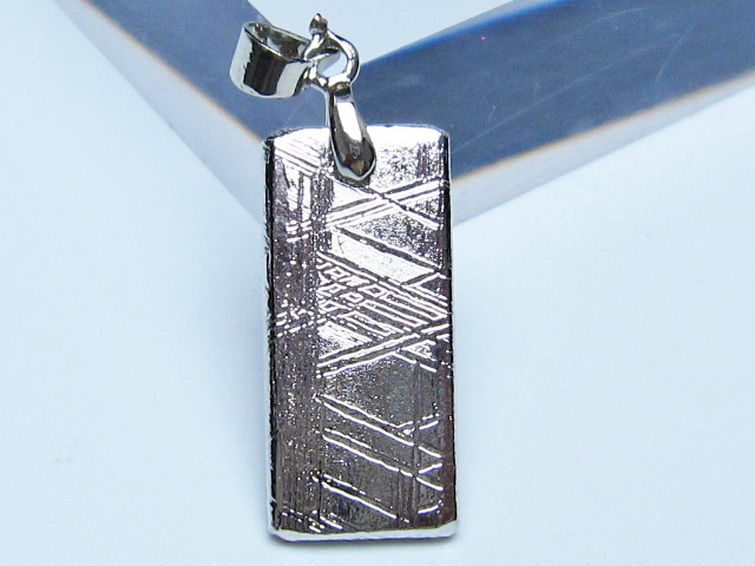 シルバーギベオン（メテオライト）ペンダント [t452-3783] 2枚目