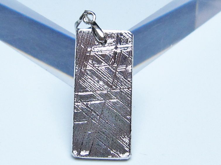 シルバーギベオン（メテオライト）ペンダント [t452-3791] 2枚目