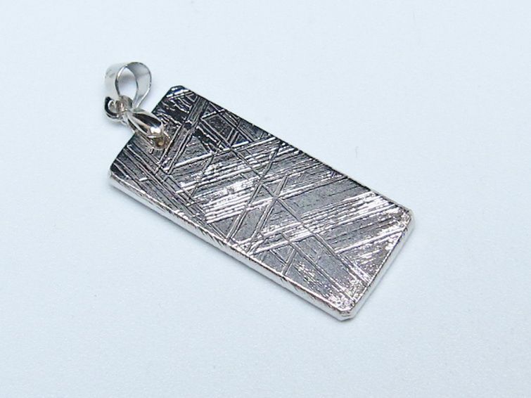 シルバーギベオン（メテオライト）ペンダント [t452-3791] 3枚目