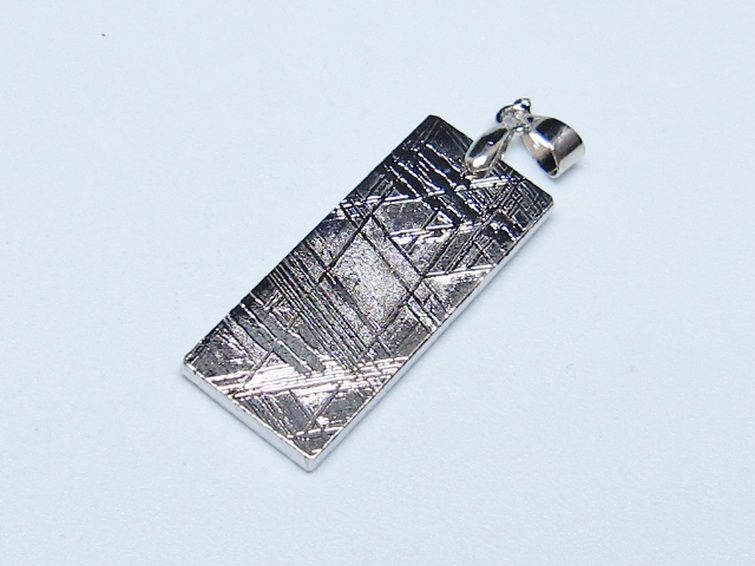 シルバーギベオン（メテオライト）ペンダント [t452-3817] 3枚目