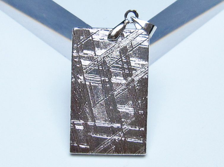 シルバーギベオン（メテオライト）ペンダント [t452-3819] 2枚目