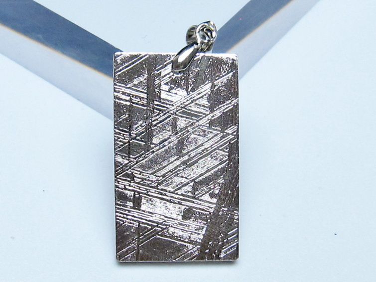 シルバーギベオン（メテオライト）ペンダント [t452-3820] 2枚目