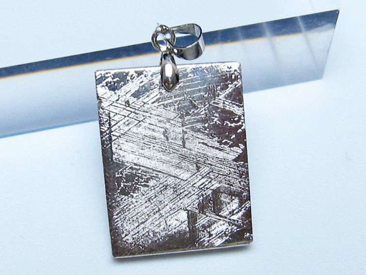 シルバーギベオン（メテオライト）ペンダント [t452-3822] 1枚目