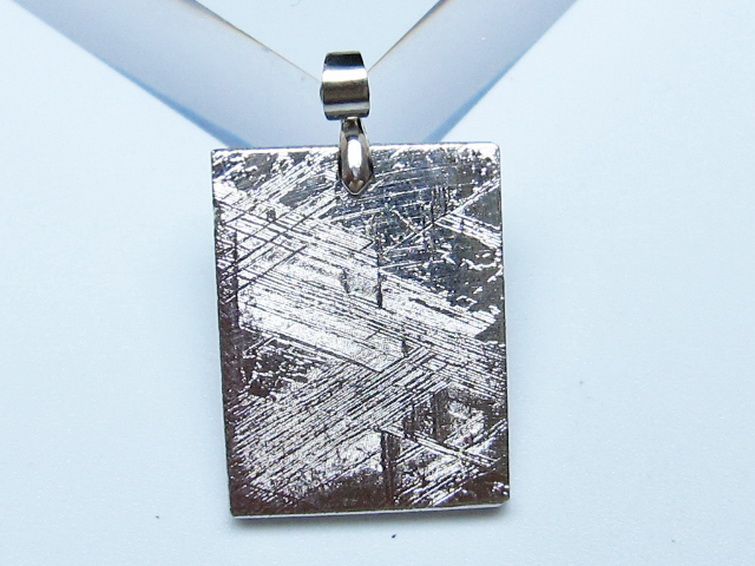 シルバーギベオン（メテオライト）ペンダント [t452-3822] 2枚目