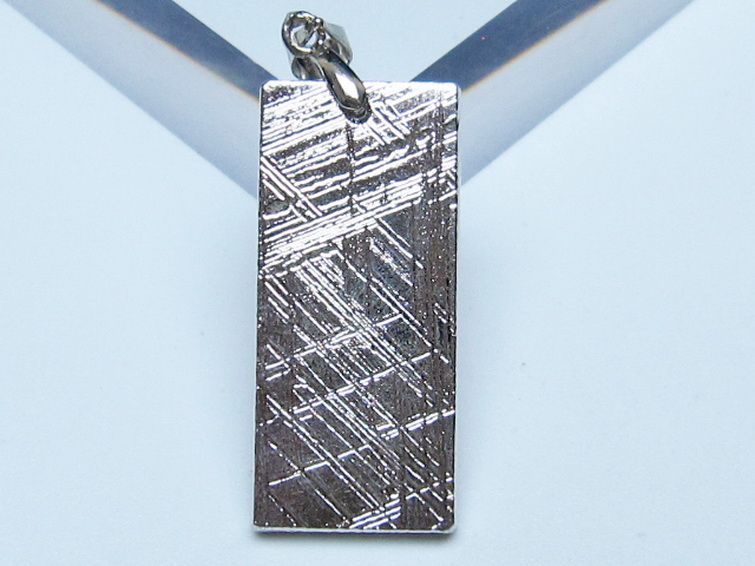 シルバーギベオン（メテオライト）ペンダント [t452-3835] 2枚目