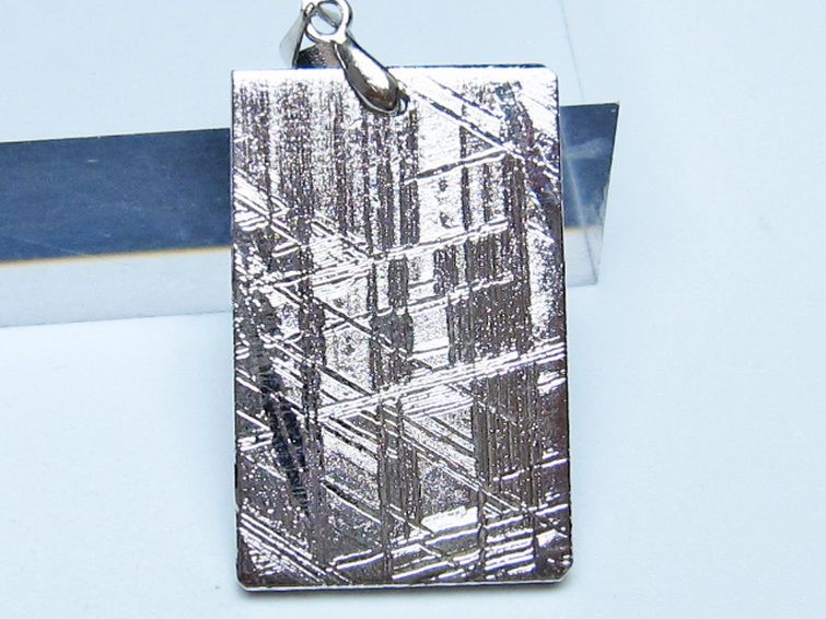 シルバーギベオン（メテオライト）ペンダント [t452-3846] 1枚目