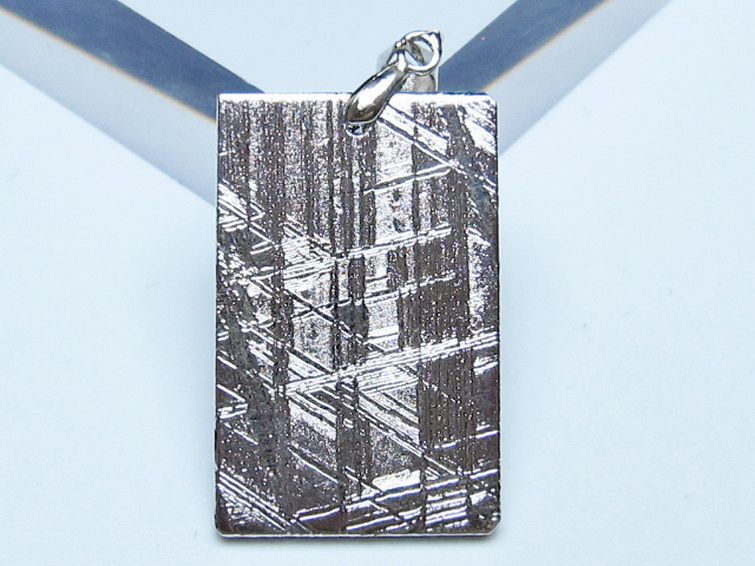 シルバーギベオン（メテオライト）ペンダント [t452-3846] 2枚目