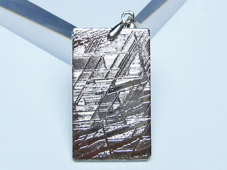 シルバーギベオン（メテオライト）ペンダント [t452-3850] 2枚目