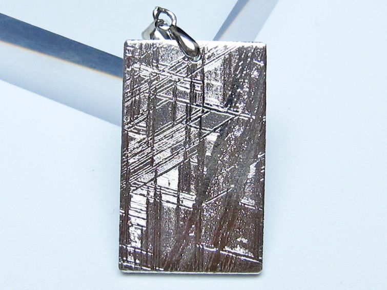 シルバーギベオン（メテオライト）ペンダント [t452-3857] 2枚目