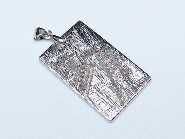 シルバーギベオン（メテオライト）ペンダント [t452-3857] 3枚目