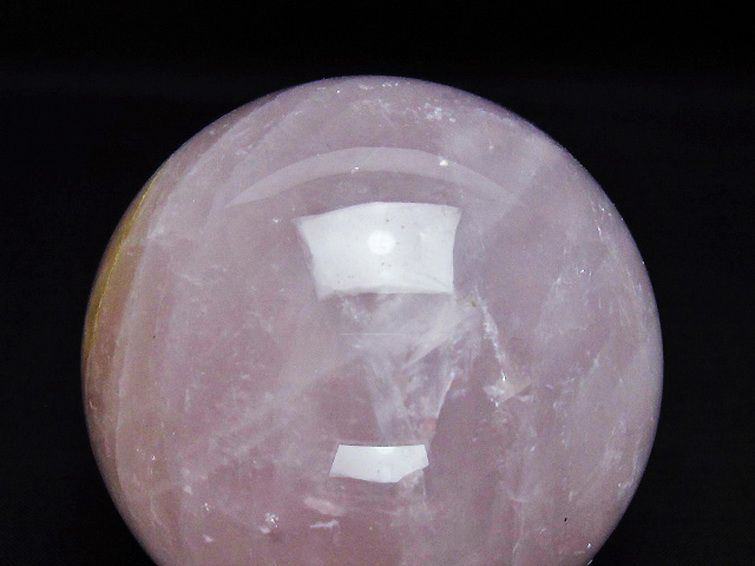 パワーストーン 天然石 ローズクォーツ丸玉 75mm [T456-14933]