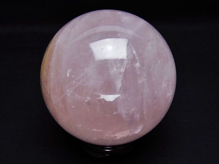 パワーストーン 天然石 ローズクォーツ丸玉 75mm [T456-14933]
