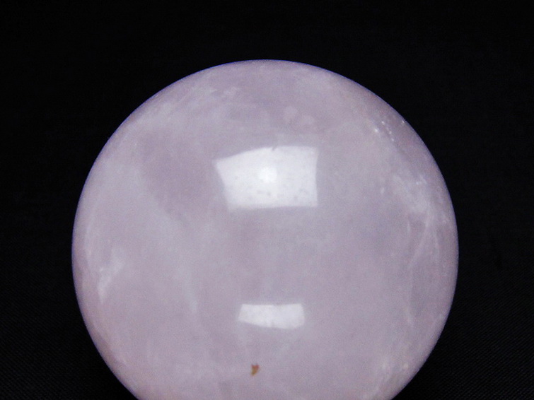 ローズクォーツ丸玉 55mm [T456-15329] 2枚目