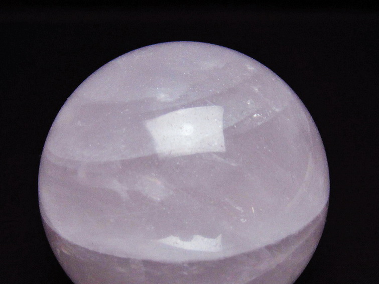 ローズクォーツ丸玉 71mm [T456-15402] 2枚目