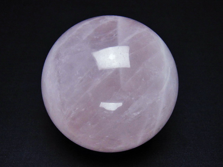 パワーストーン 天然石 ローズクォーツ丸玉 63mm [T456-15424]