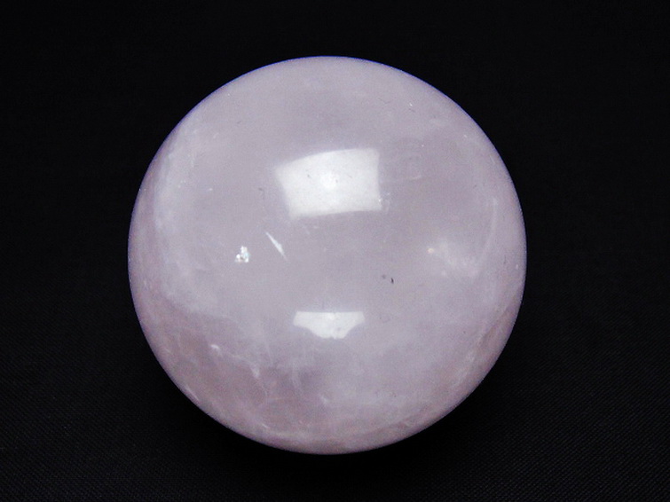 ローズクォーツ丸玉 53mm [T456-15435] 1枚目