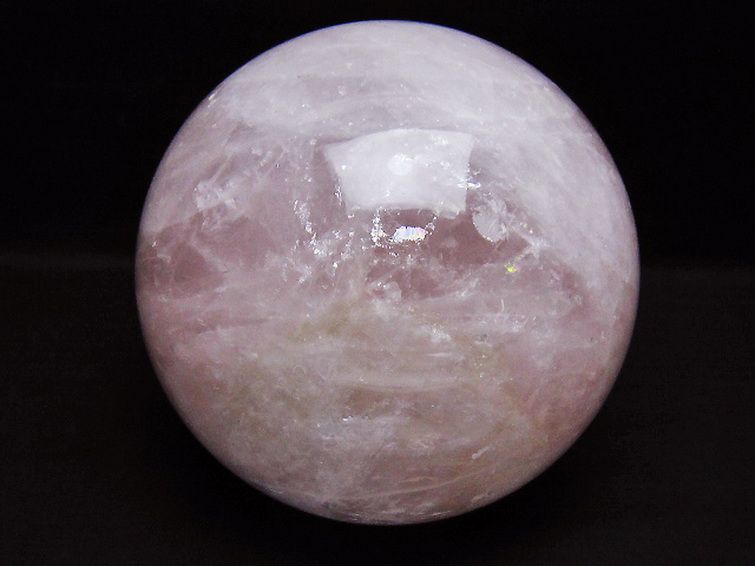 3.2Kgローズクォーツ丸玉 133mm [t456-15481] 1枚目