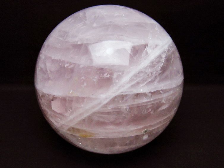 5.6Kgローズクォーツ丸玉 160mm [t456-15538] 1枚目