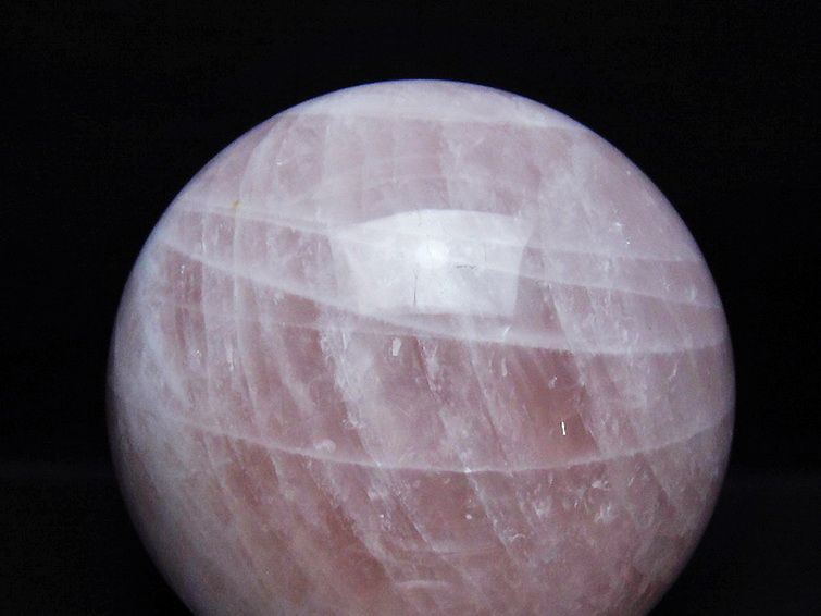 8.8Kgローズクォーツ丸玉 190mm [t456-15556] 2枚目