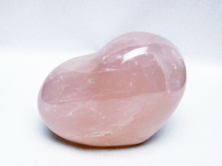ローズクォーツハート置物[T457-3907] 2枚目