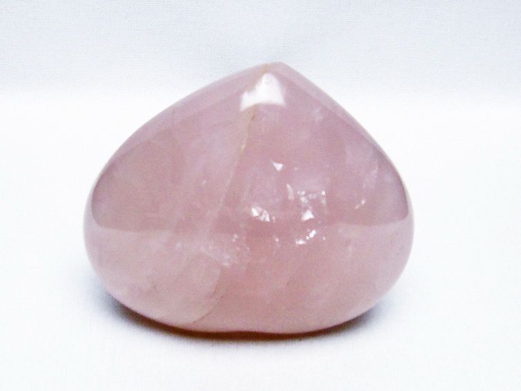 ローズクォーツハート置物[T457-3911] 3枚目