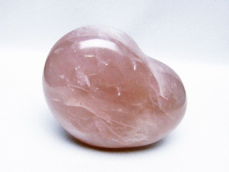 ローズクォーツハート置物[T457-3929] 2枚目