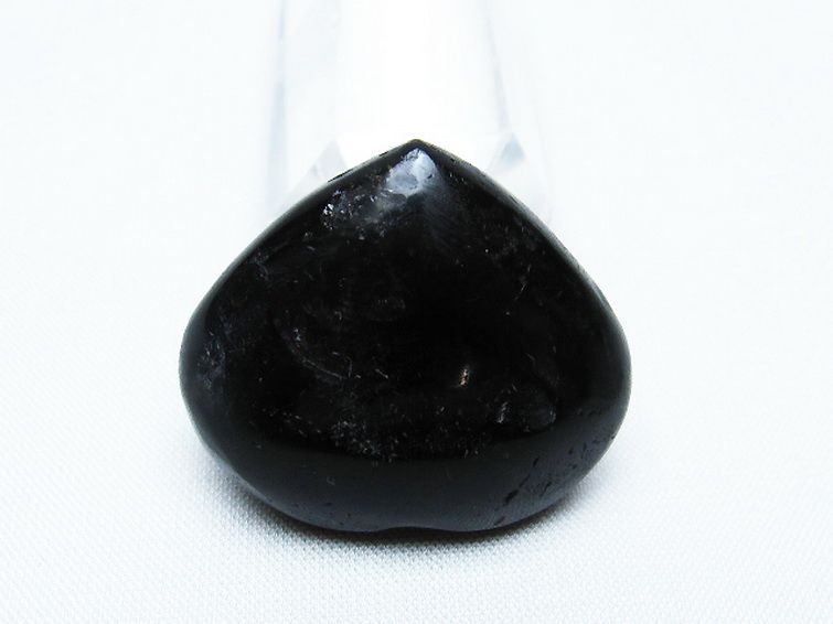 モリオン 純天然 黒水晶 ハート 置物[T457-4202] 3枚目
