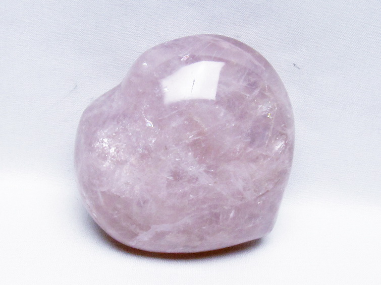 ローズクォーツハート置物[T457-4626] 2枚目