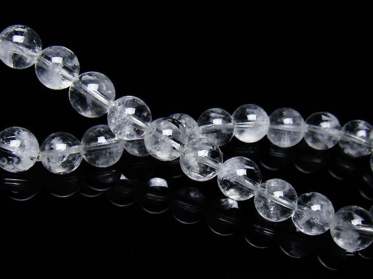 ラビットヘア ファントム 水晶 ブレスレット 7mm [T458-1332] 2枚目