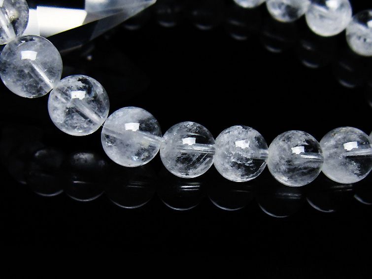 ラビットヘア ファントム 水晶 ブレスレット 8mm [T458-1336] 3枚目