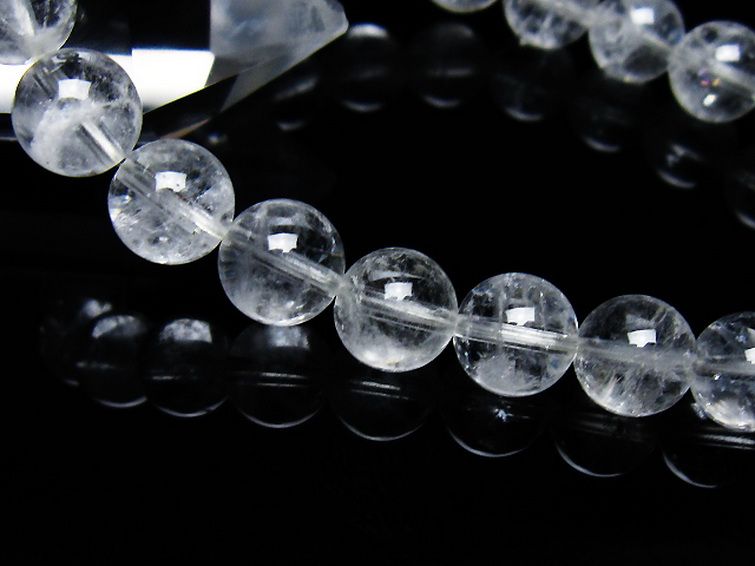 ラビットヘア ファントム 水晶 ブレスレット 9mm [T458-1343] 3枚目
