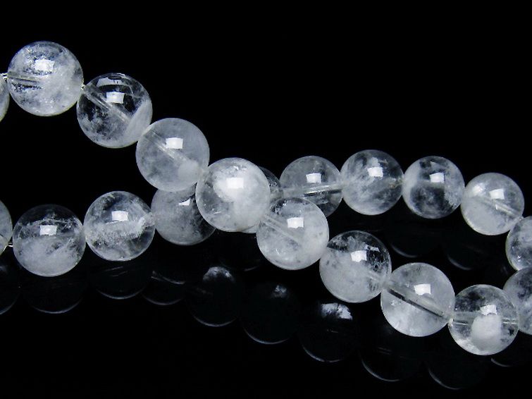 ラビットヘア ファントム 水晶 ブレスレット 9mm [T458-1348] 2枚目