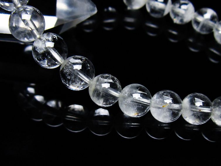 ラビットヘア ファントム 水晶 ブレスレット 8mm [T458-1357] 3枚目