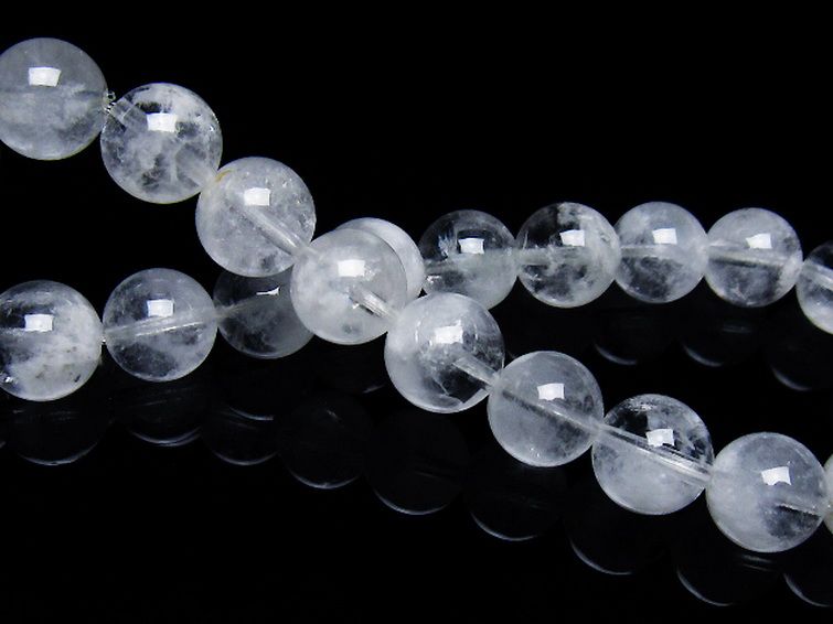 ラビットヘア ファントム 水晶 ブレスレット 9mm [T458-1428] 2枚目