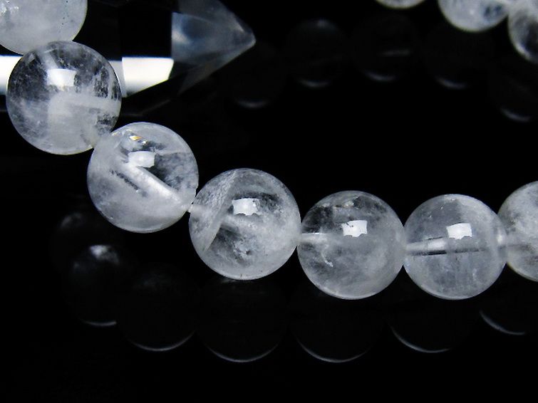 ラビットヘア ファントム 水晶 ブレスレット 12mm [T458-1450] 3枚目