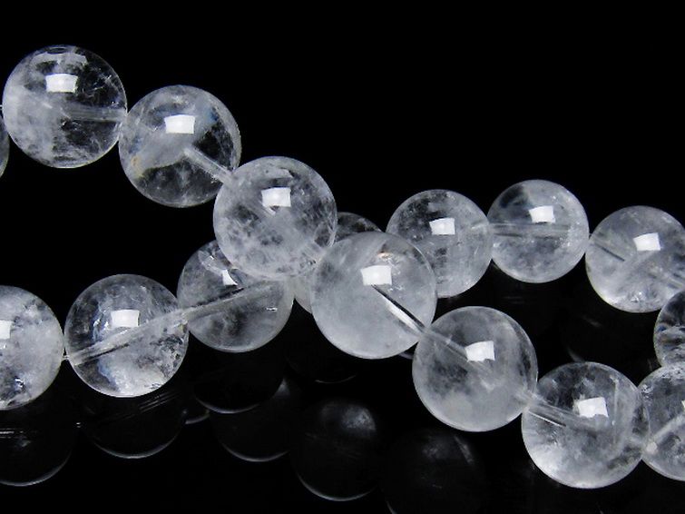 ラビットヘア ファントム 水晶 ブレスレット 13mm [T458-1454] 2枚目