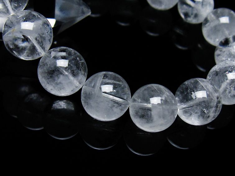 ラビットヘア ファントム 水晶 ブレスレット 13mm [T458-1454] 3枚目