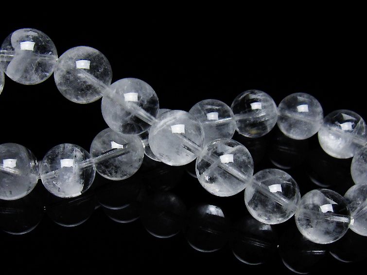 ラビットヘア ファントム 水晶 ブレスレット 10mm [T458-1462] 2枚目