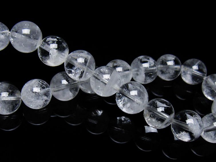 ラビットヘア ファントム 水晶 ブレスレット 9mm [T458-1469] 2枚目