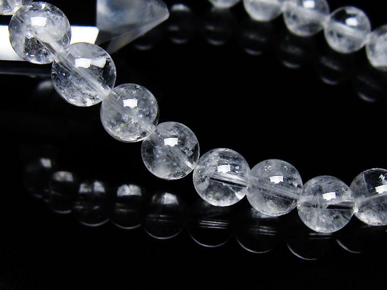 ラビットヘア ファントム 水晶 ブレスレット 8mm [T458-1477] 3枚目