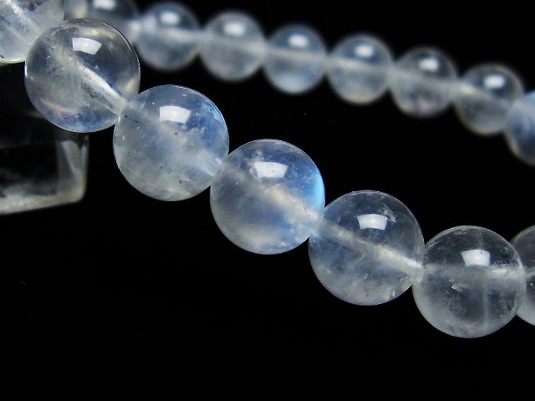 高品質 ブレスレット サチャロカムーンストーン 約9mm 天然石 パワーストーン 石流通センター 高品質 天然石 ブレスレット サチャロカムーン