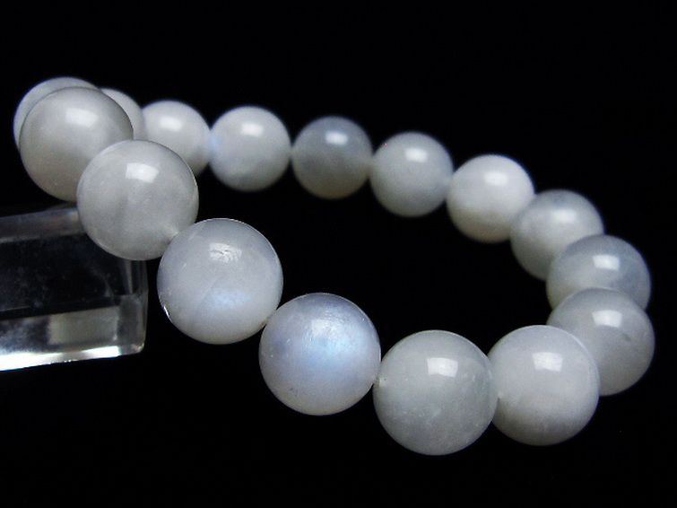 ムーンストーンブレスレット 13mm [T459-11483] 1枚目