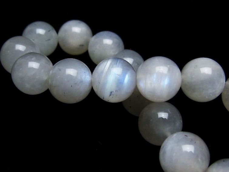 ムーンストーンブレスレット 12mm [T459-11513] 2枚目