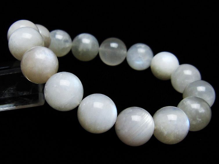 ムーンストーンブレスレット 13mm [T459-11518] 1枚目
