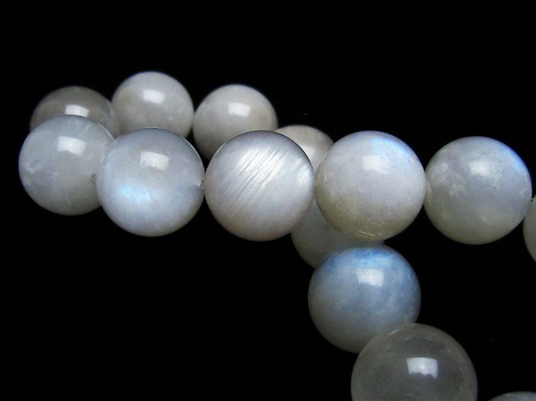 ムーンストーンブレスレット 13mm [T459-11518] 2枚目