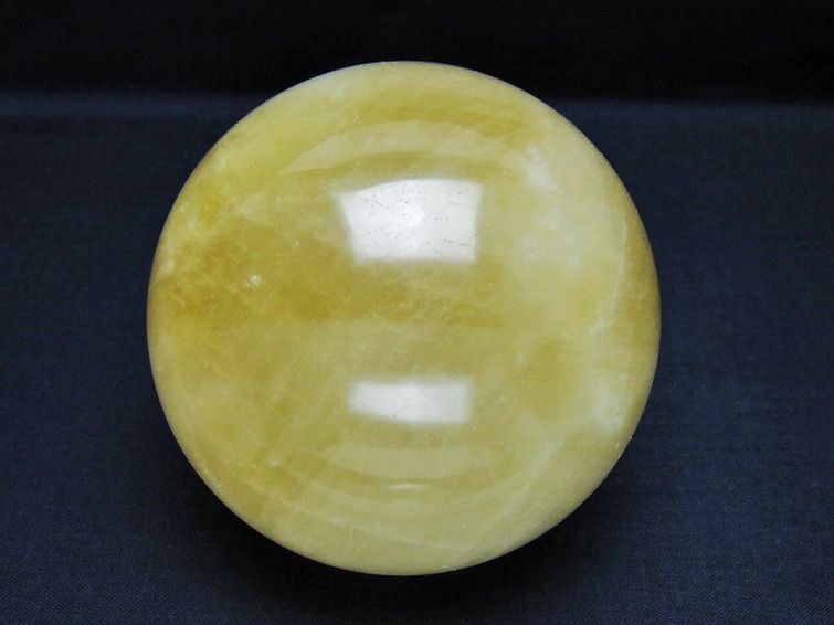 カルサイト丸玉 85mm [T461-11358] 1枚目