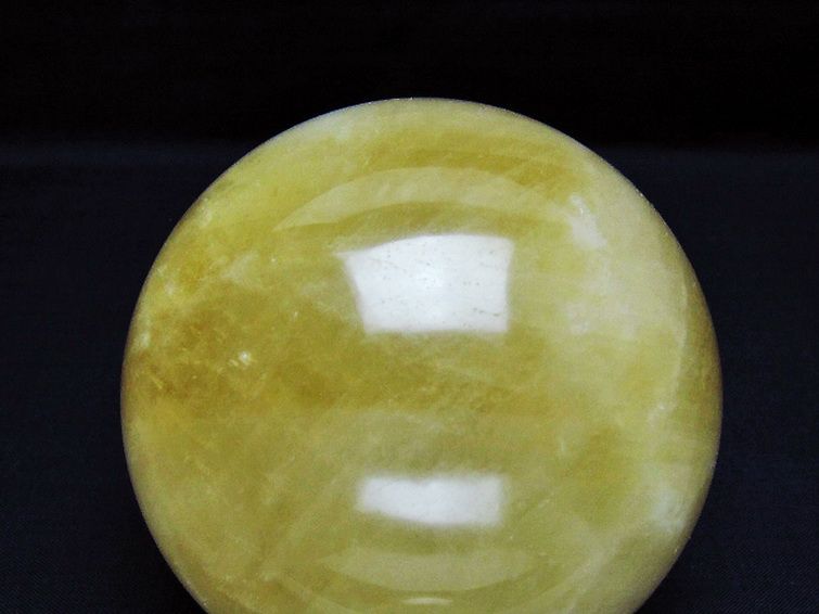 カルサイト丸玉 85mm [T461-11358] 2枚目