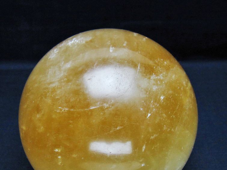 1.1Kgカルサイト丸玉 90mm [T461-11363] 2枚目